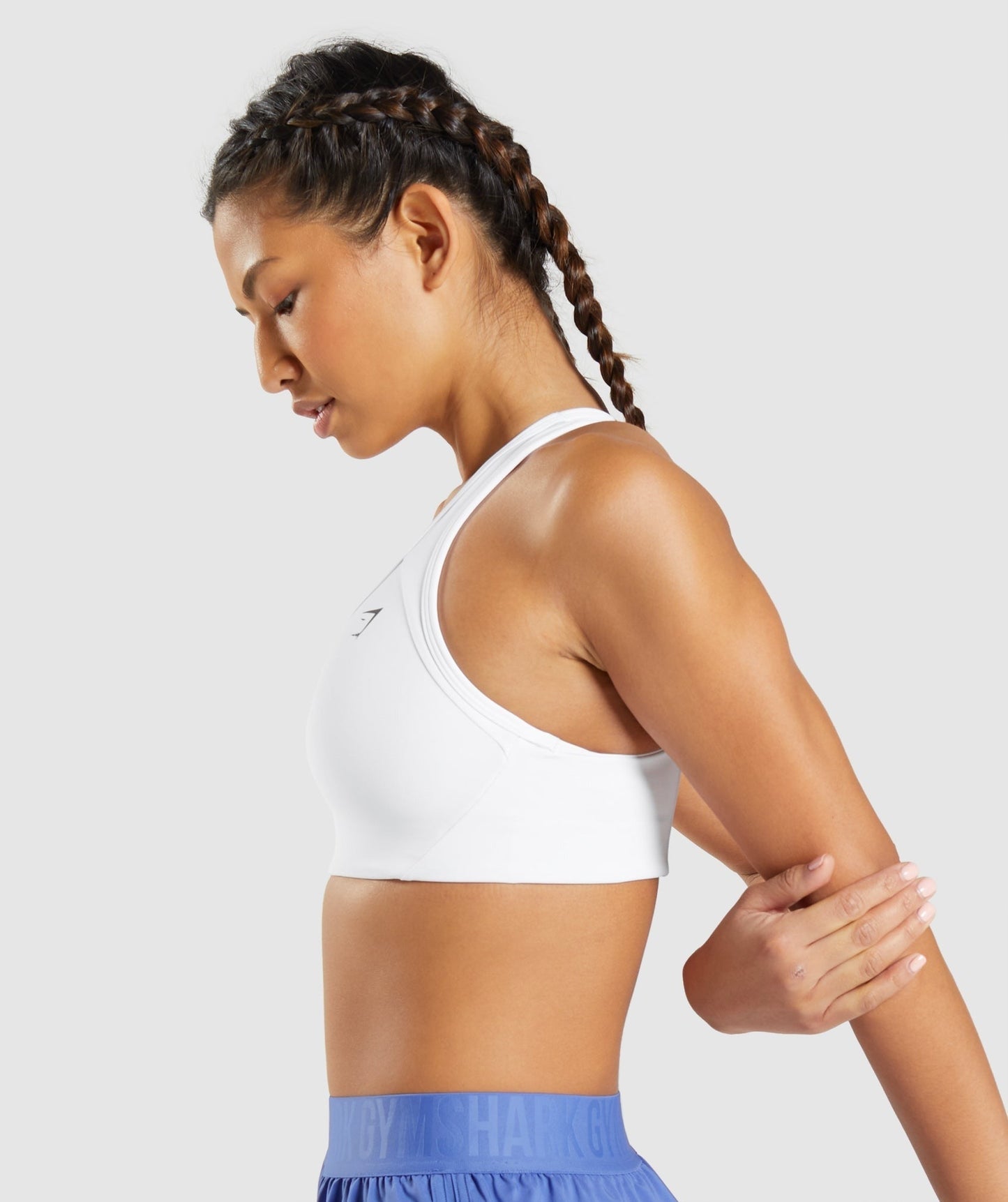 Gymshark Essential Racer Back Sports Bra - White