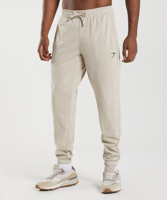 Gymshark Essential Oversized Joggers - Pebble Grey
