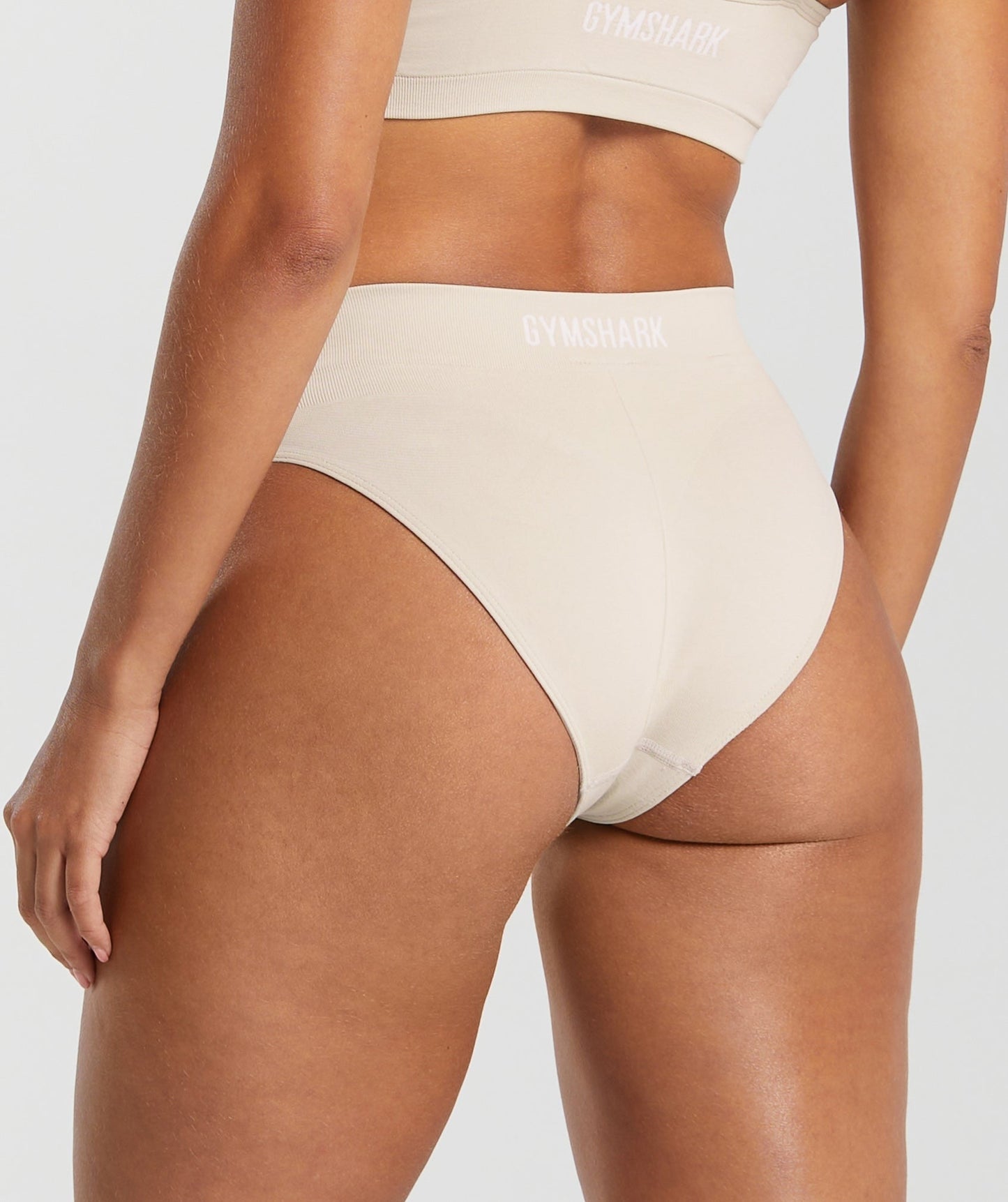 Gymshark Seamless Brief - Pebble Grey