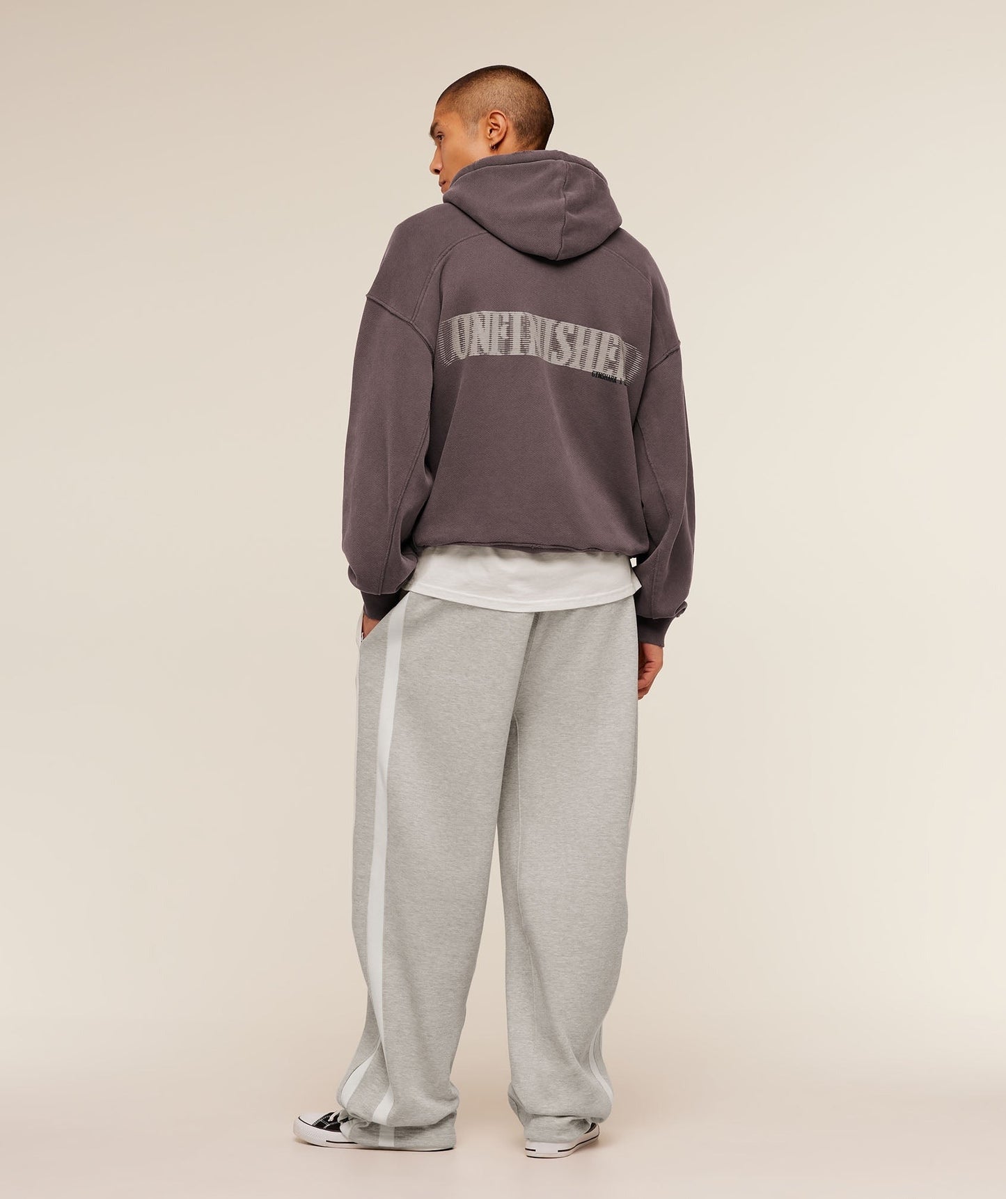 Gymshark x CBUM Washed Hoodie - Greyed Purple