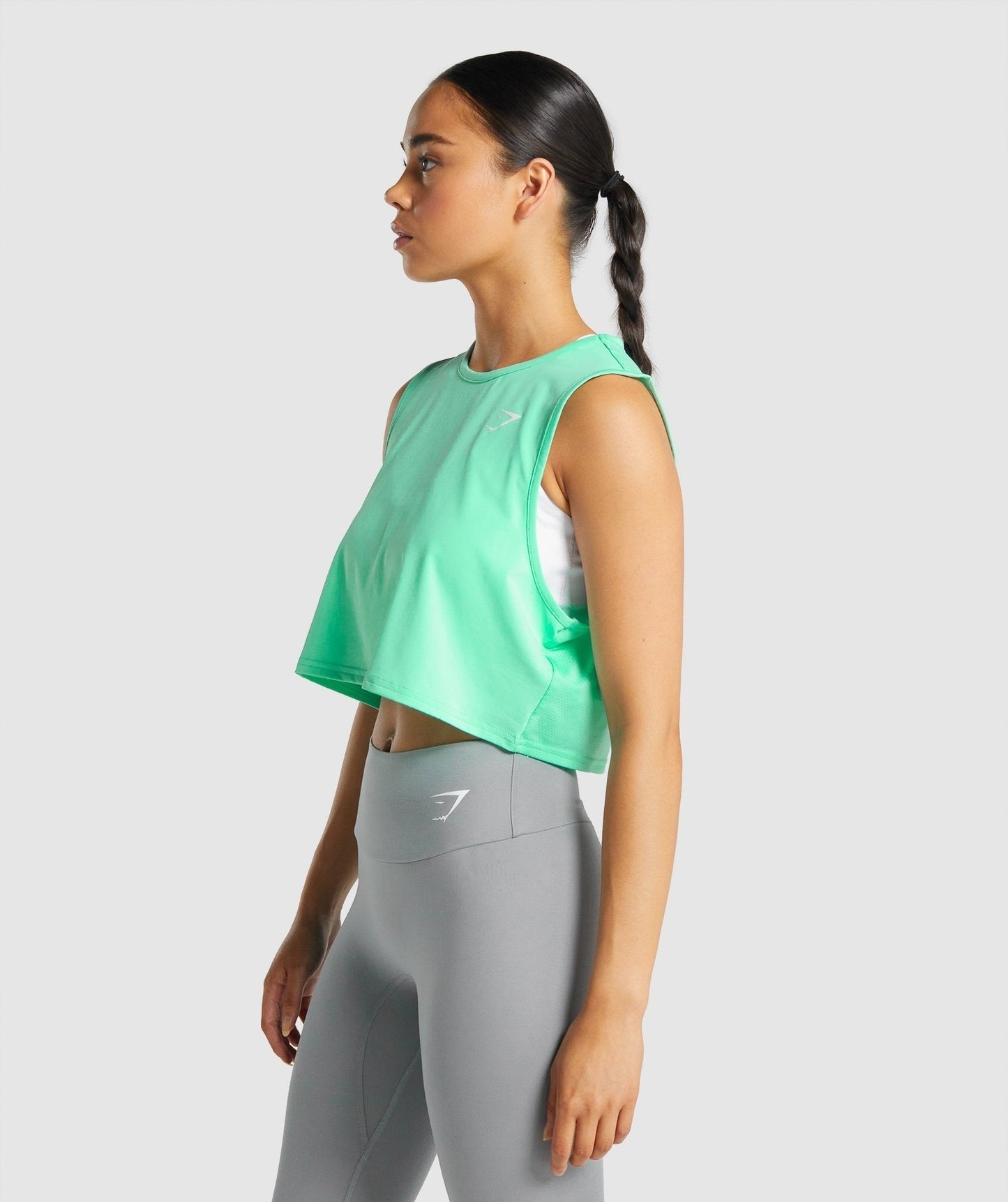 Gymshark Training Crop Tank - Turquoise