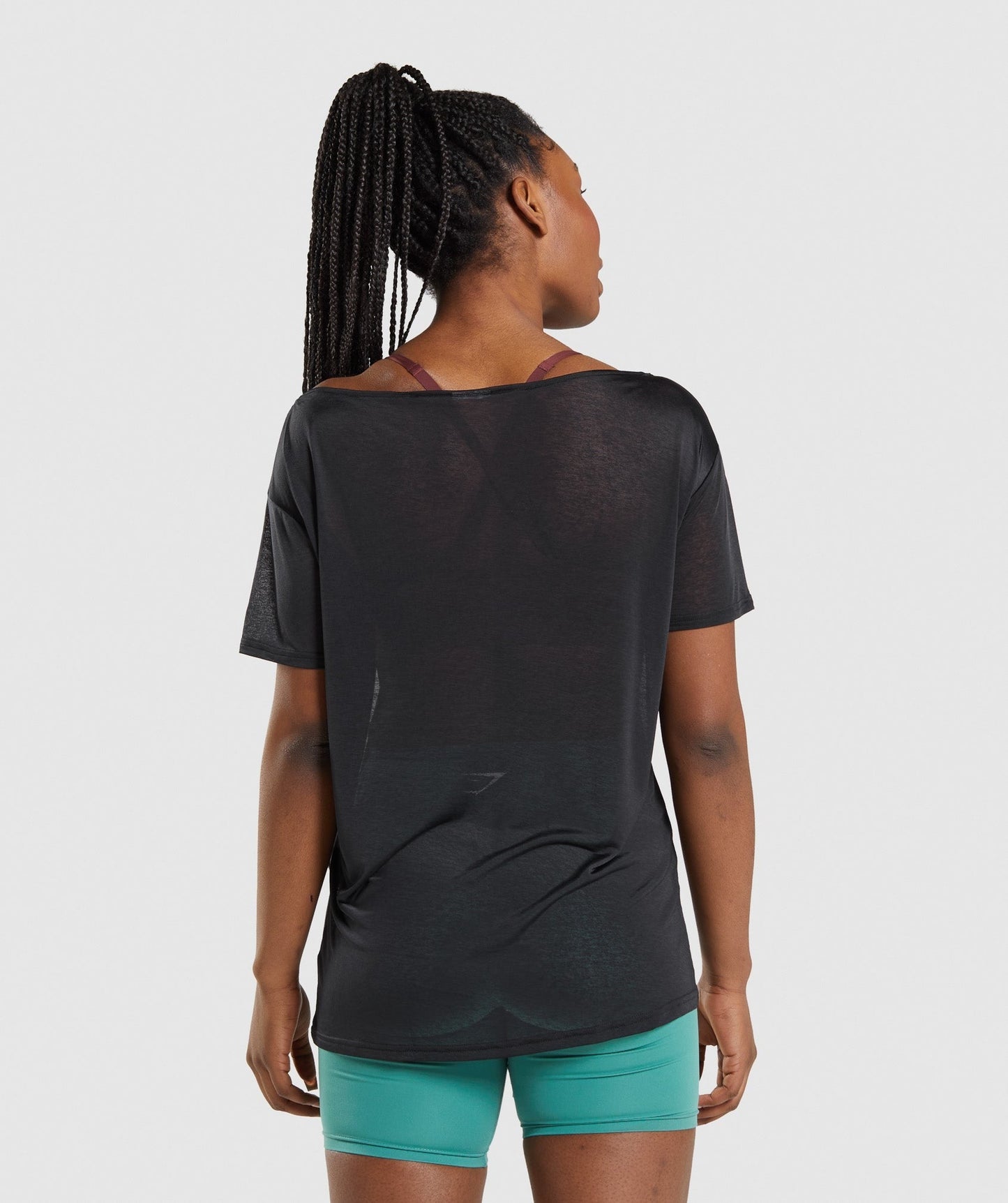 Gymshark Training Oversized Top - Black
