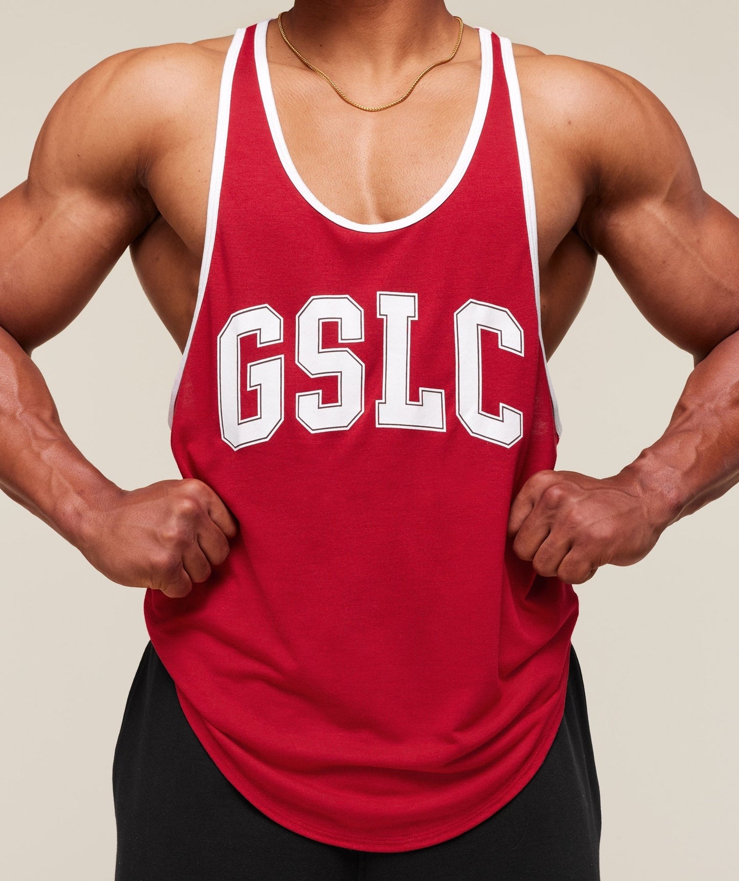 Gymshark GSLC Ringer Stringer - Conditioning Red