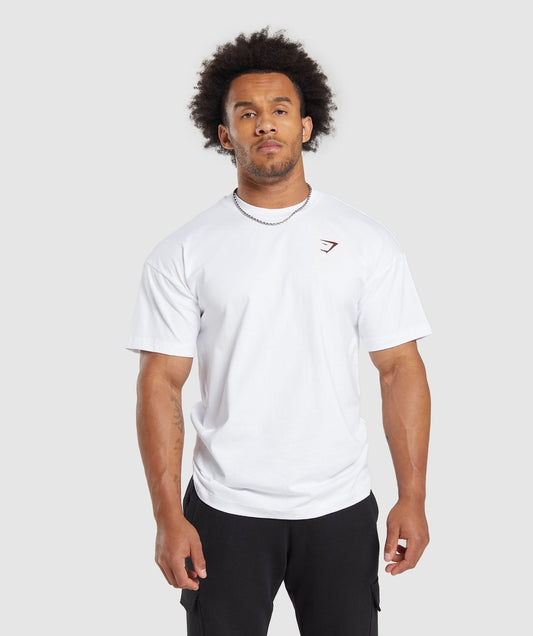 Gymshark Weightlifting Club T-Shirt - White