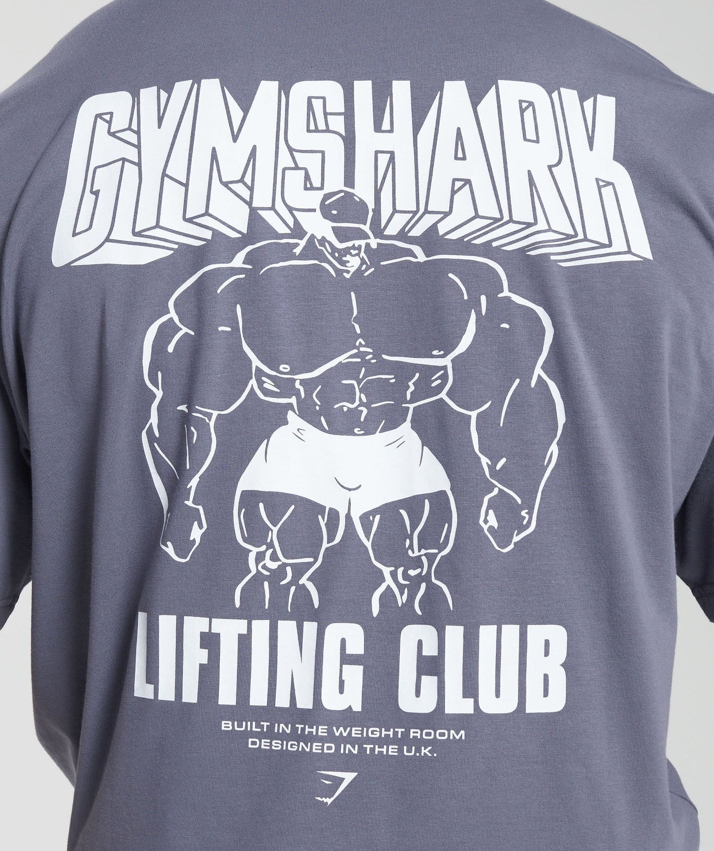 Gymshark Cartoon Lifting T-Shirt - Dewberry Purple