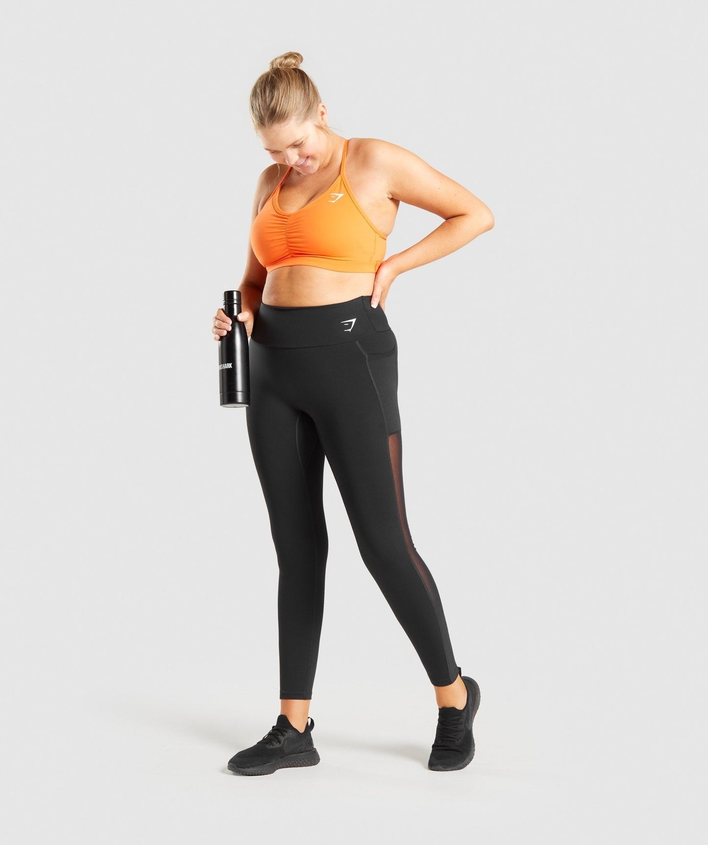 Gymshark Training Mesh Pocket Leggings - Black