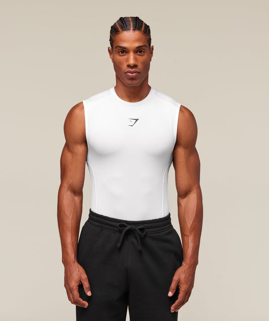 Gymshark Element Tank - White