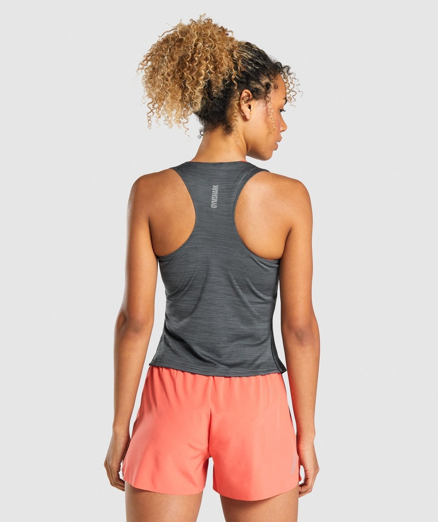 Gymshark Speed Tank - Charcoal Marl