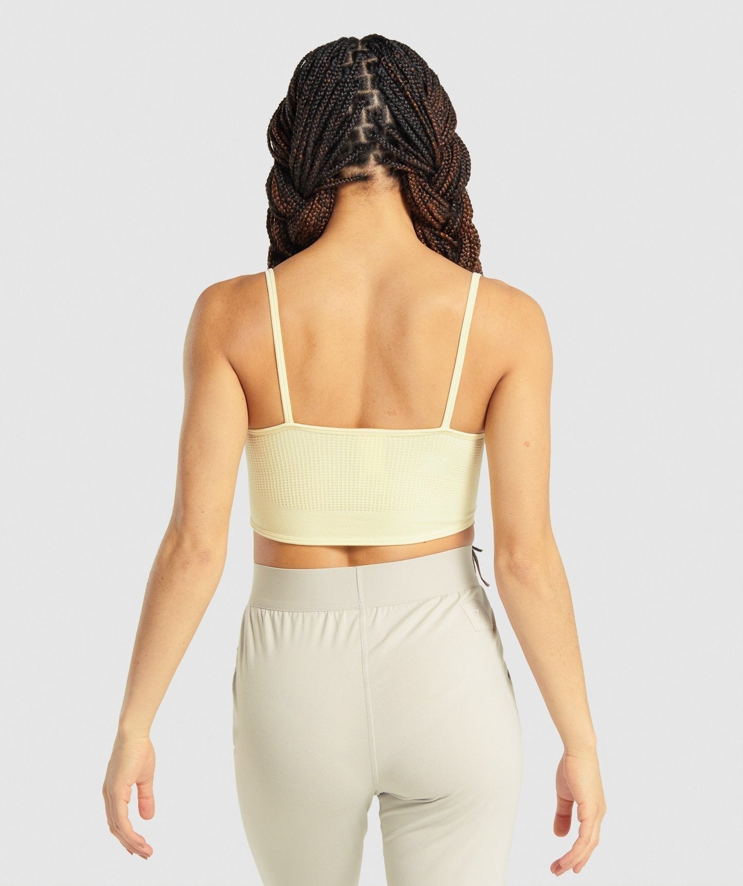 Gymshark Pause Seamless Bralette - Yellow