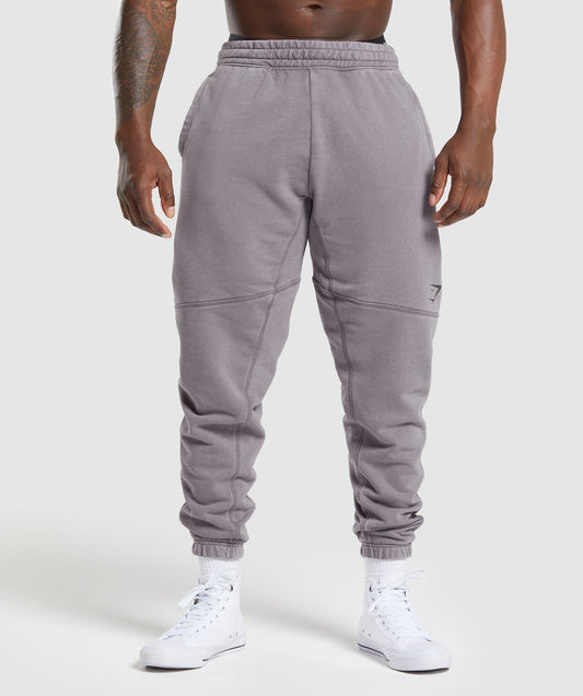 Gymshark Heritage Joggers - Fog Purple