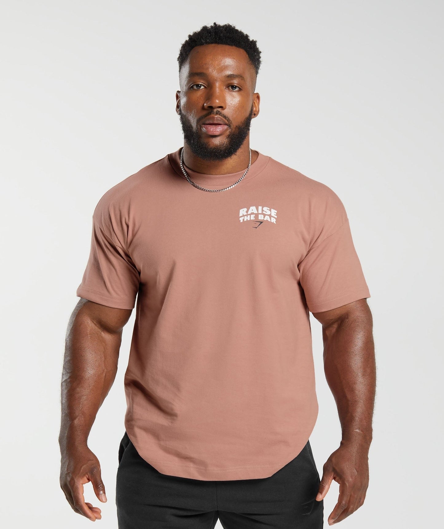 Gymshark Raise the Bar T-Shirt - Faded Pink