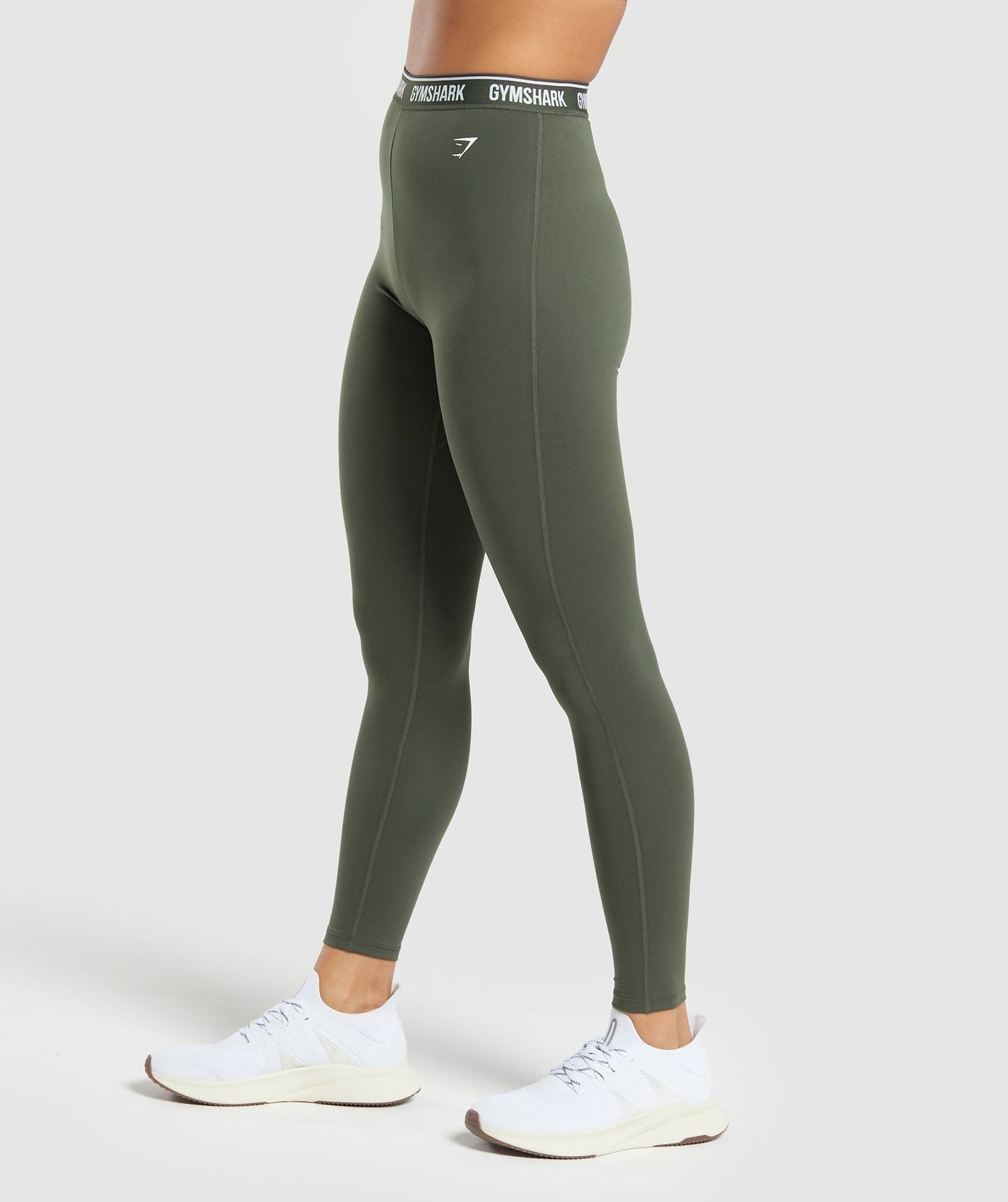 Gymshark Everyday Gymshark Waistband Leggings - Strength Green