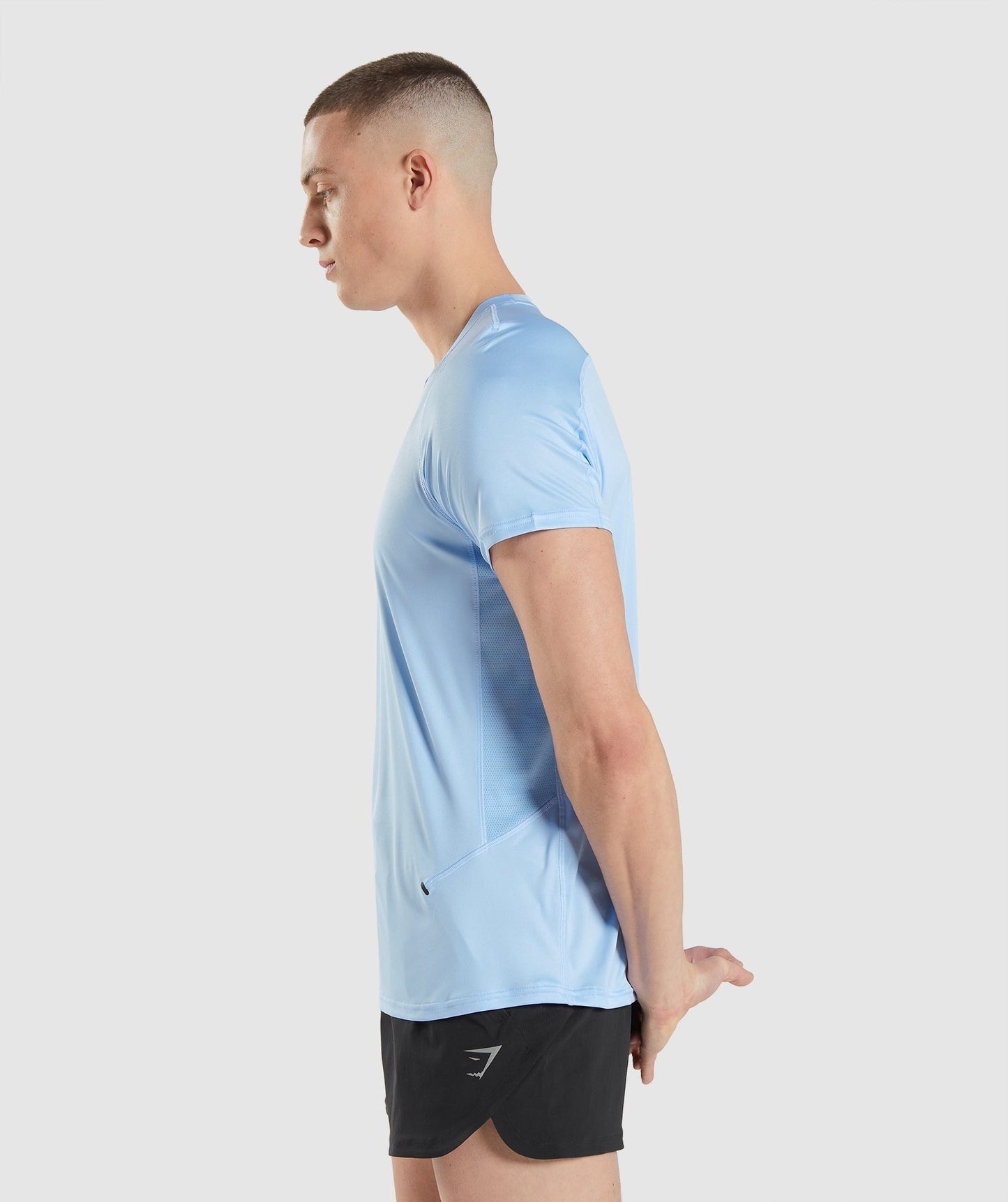 Gymshark Speed Evolve T-Shirt - Moonstone Blue