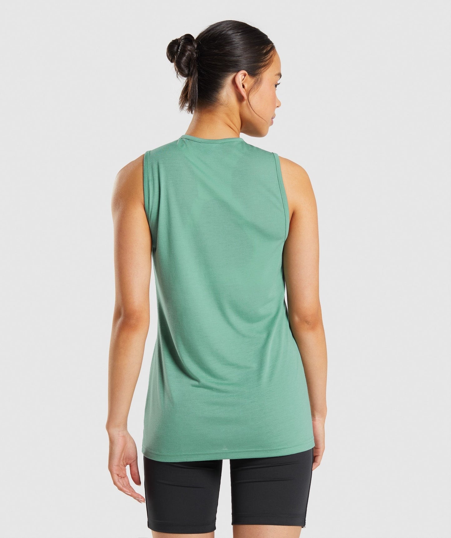 Gymshark Training Drop Arm Tank - Alpine Green