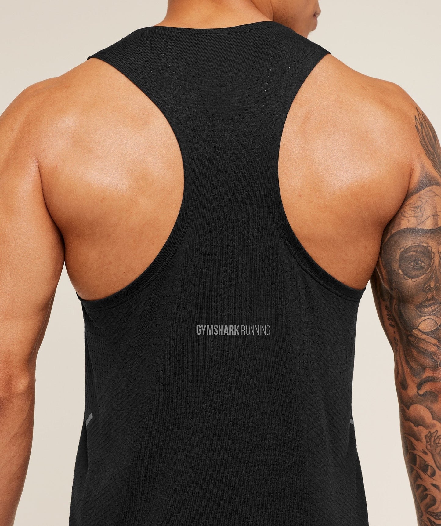 Gymshark Seamless Running Tank - GS Black