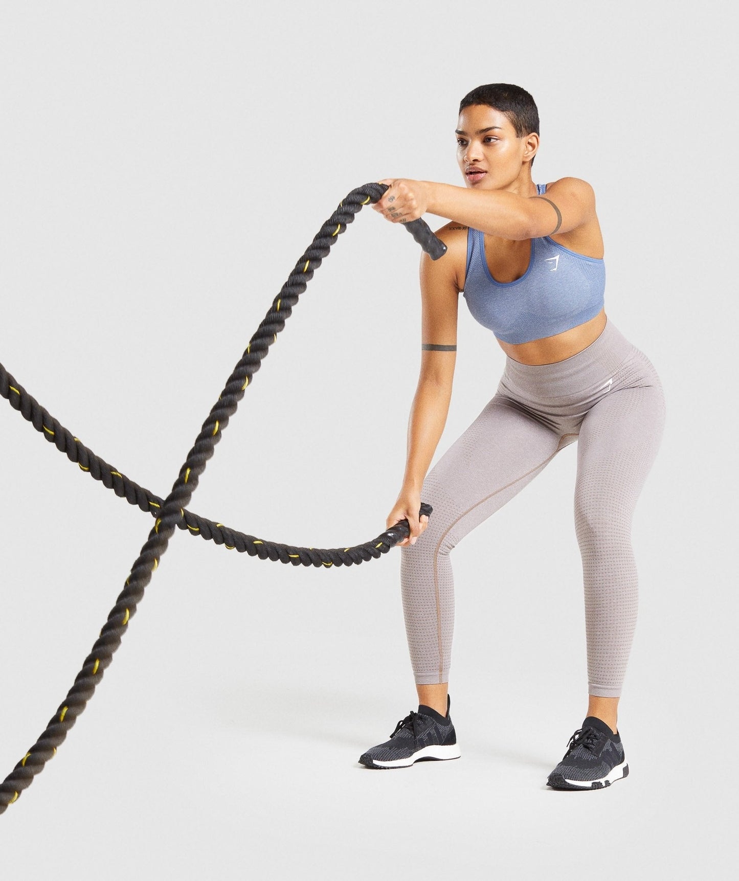 DNU - Gymshark Vital Seamless 2.0 Sports Bra - Blue Marl