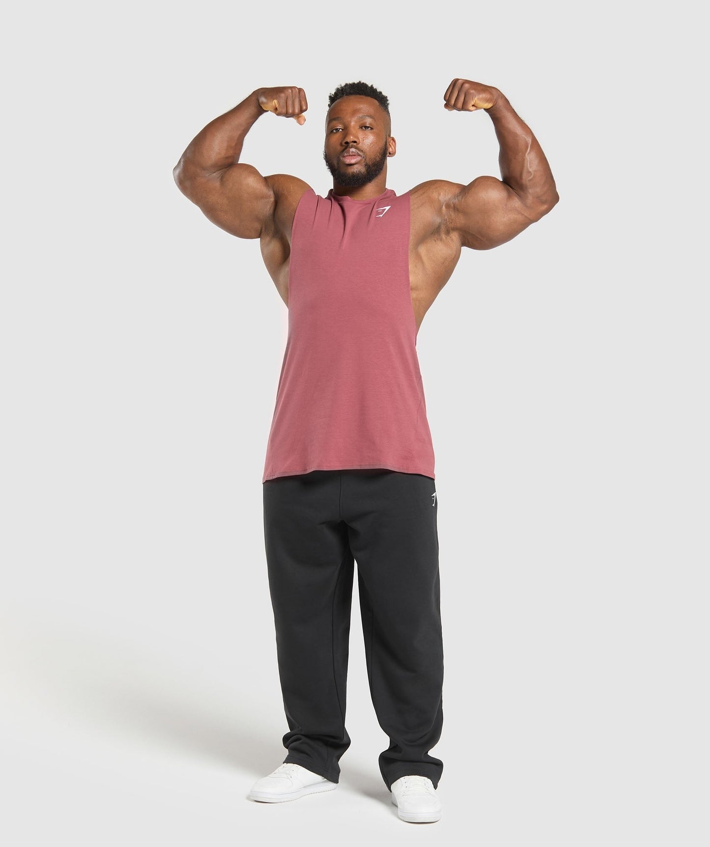 Gymshark Critical 2.0 Drop Arm Tank - Washed Berry Pink