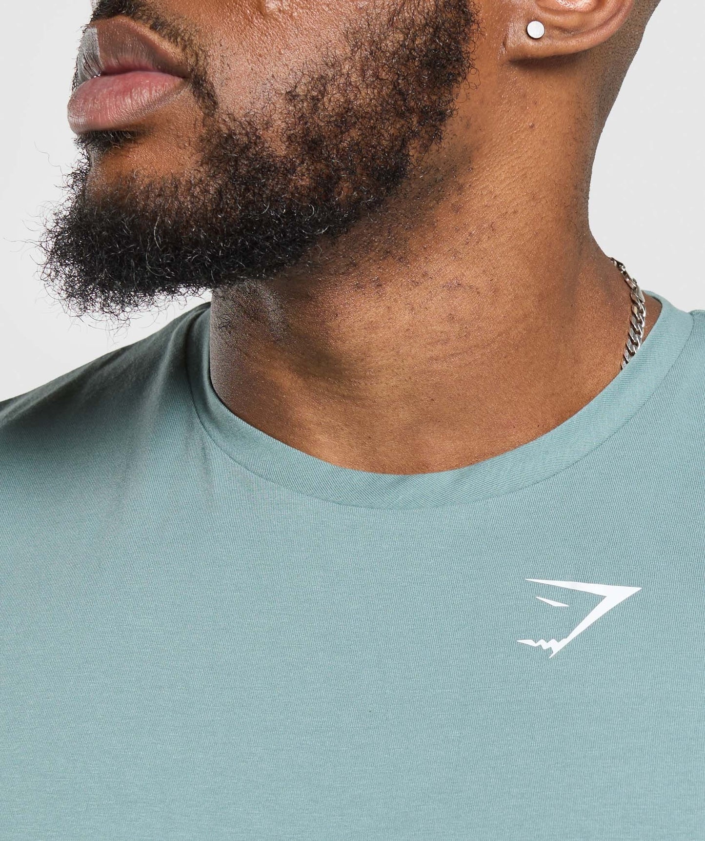 Gymshark Critical Cut Off Tank - Celeste Blue