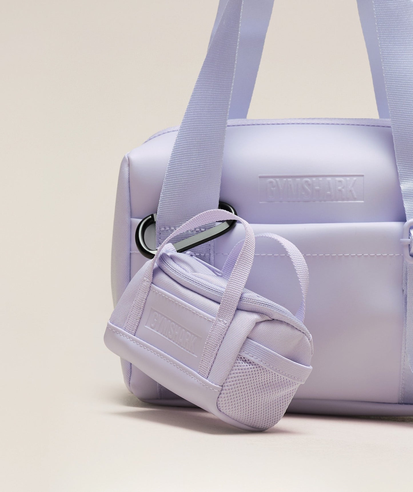 Gymshark Mini Everyday Holdall Keychain - Fresh Lilac