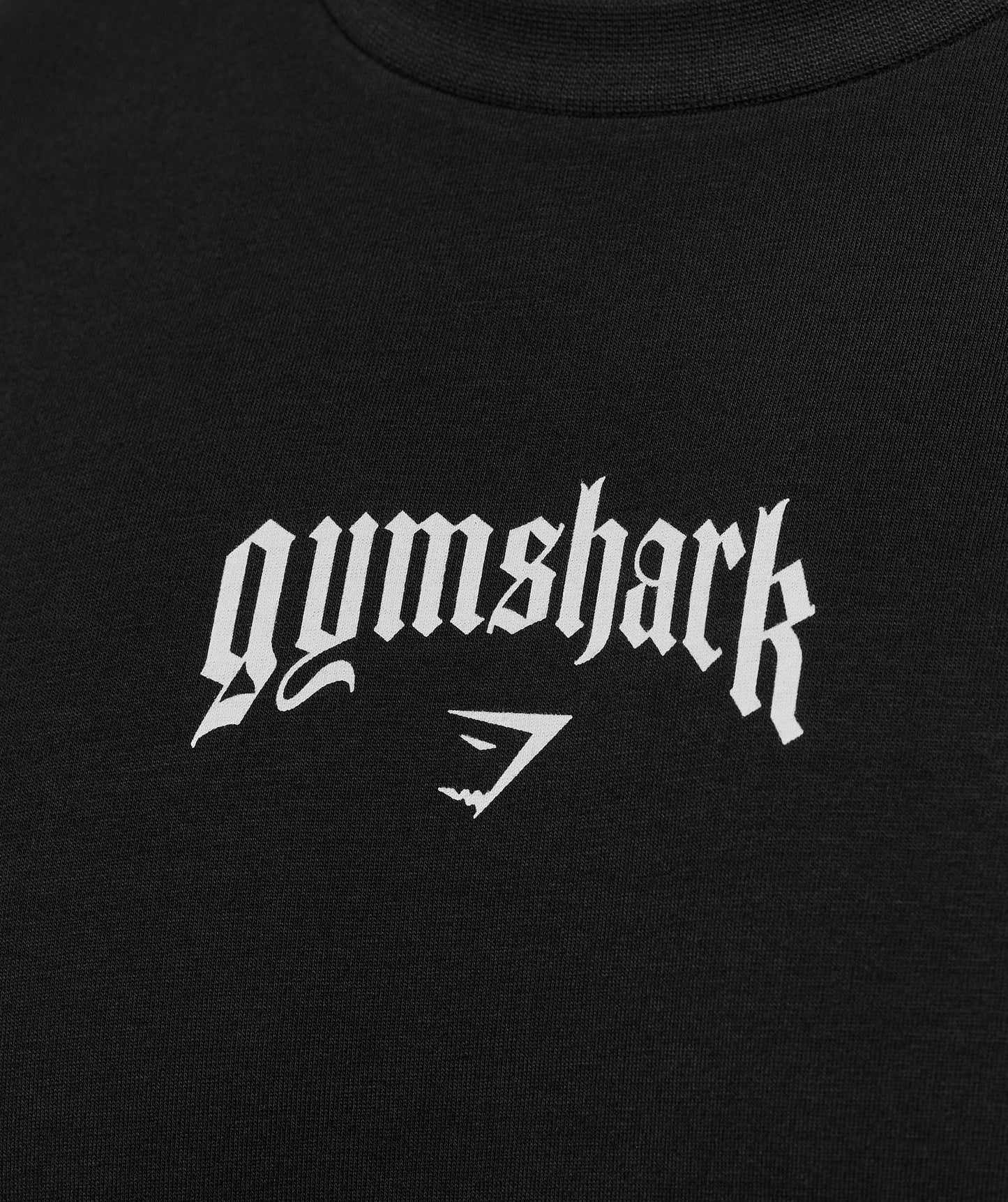 Gymshark Outline Graphic T-Shirt - Black