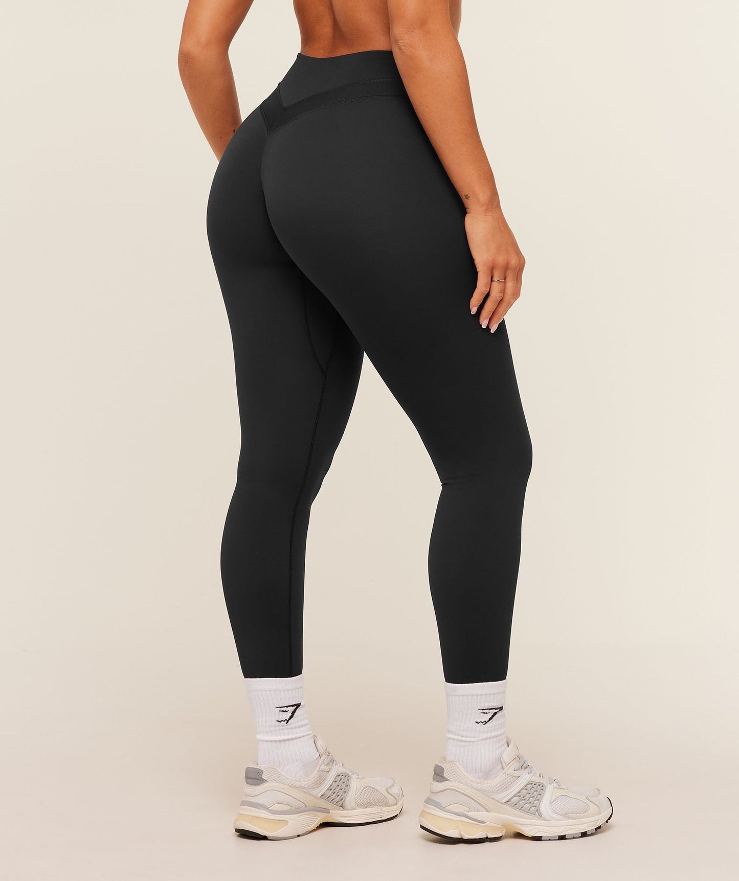 Gymshark Whitney Mid-High Rise Leggings - Black