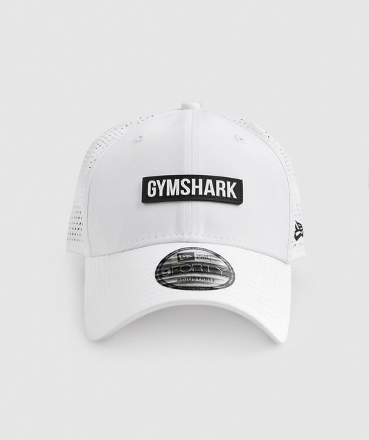Gymshark New Era GS 9Forty Trucker - White