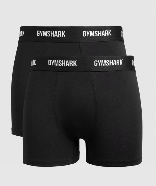 Gymshark Boxers 2PK - Black