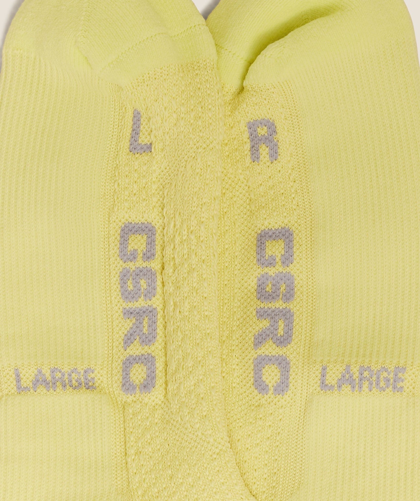 Gymshark Running Elite Crew Sock Single - Sorbet Yellow