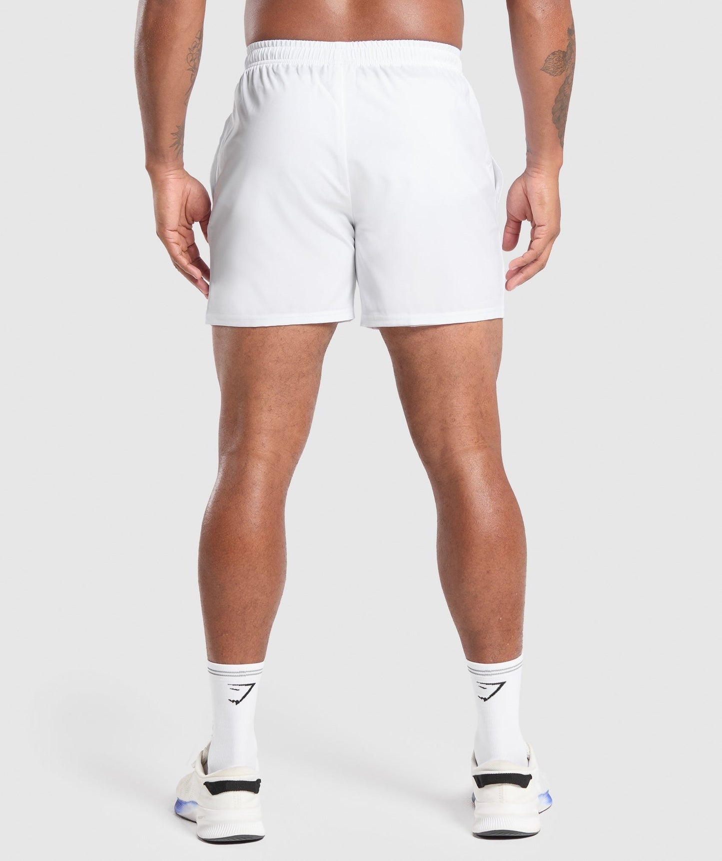 Gymshark Arrival 5" Shorts - White