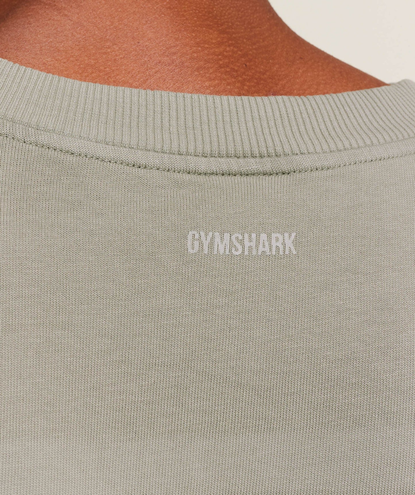Gymshark Collegiate Washed Jersey T-Shirt - Smokey Grey