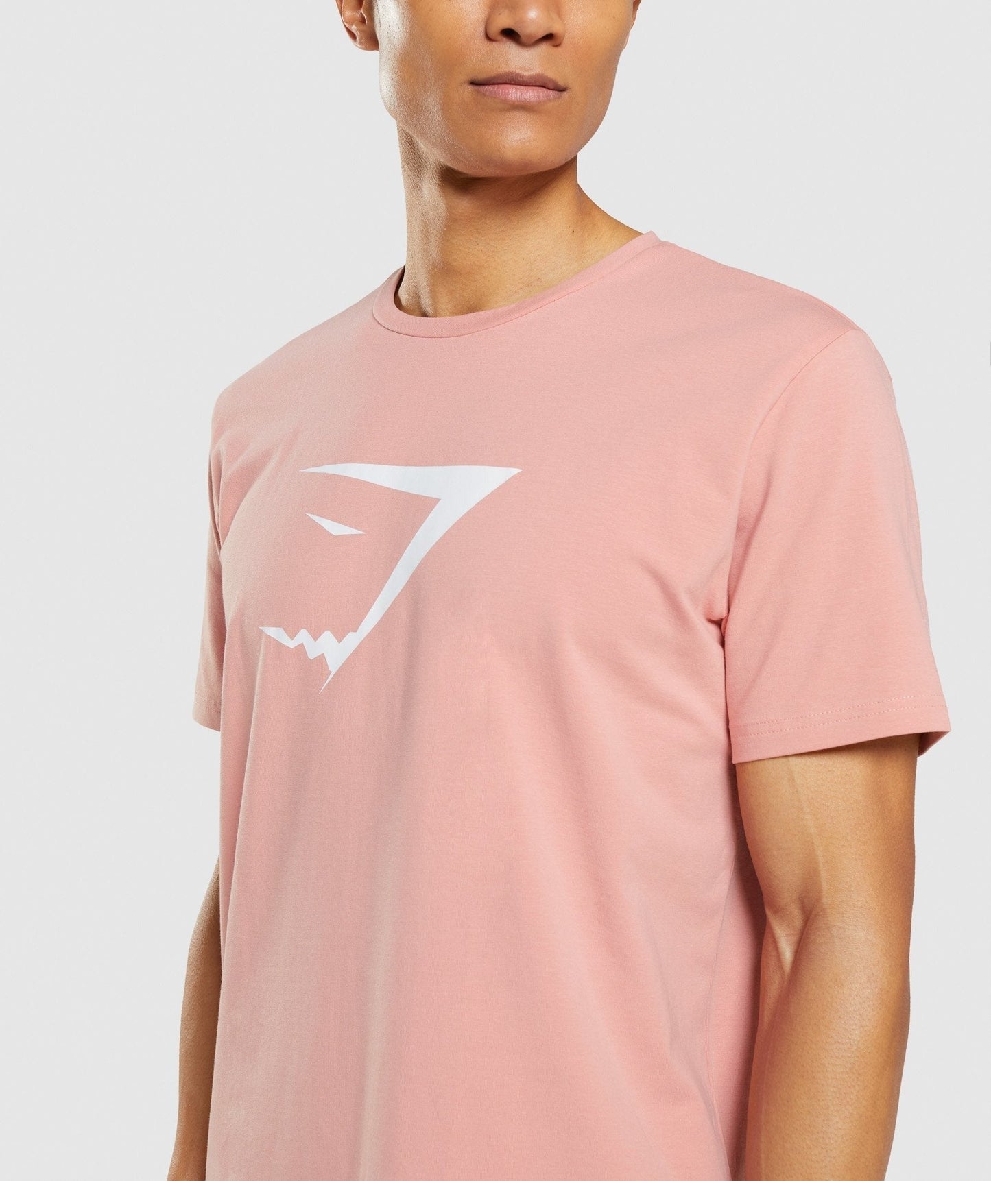 Gymshark Sharkhead Infill T-Shirt - Pink