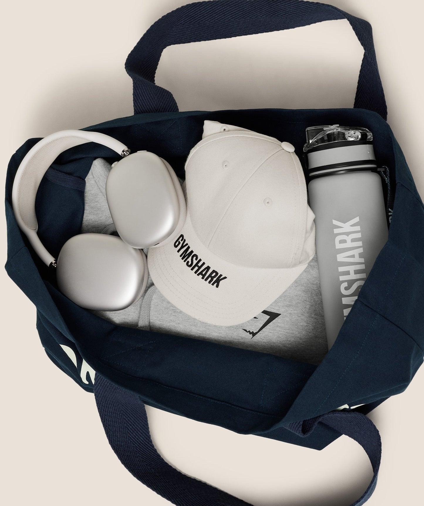 Gymshark Slogan Tote - GS Navy