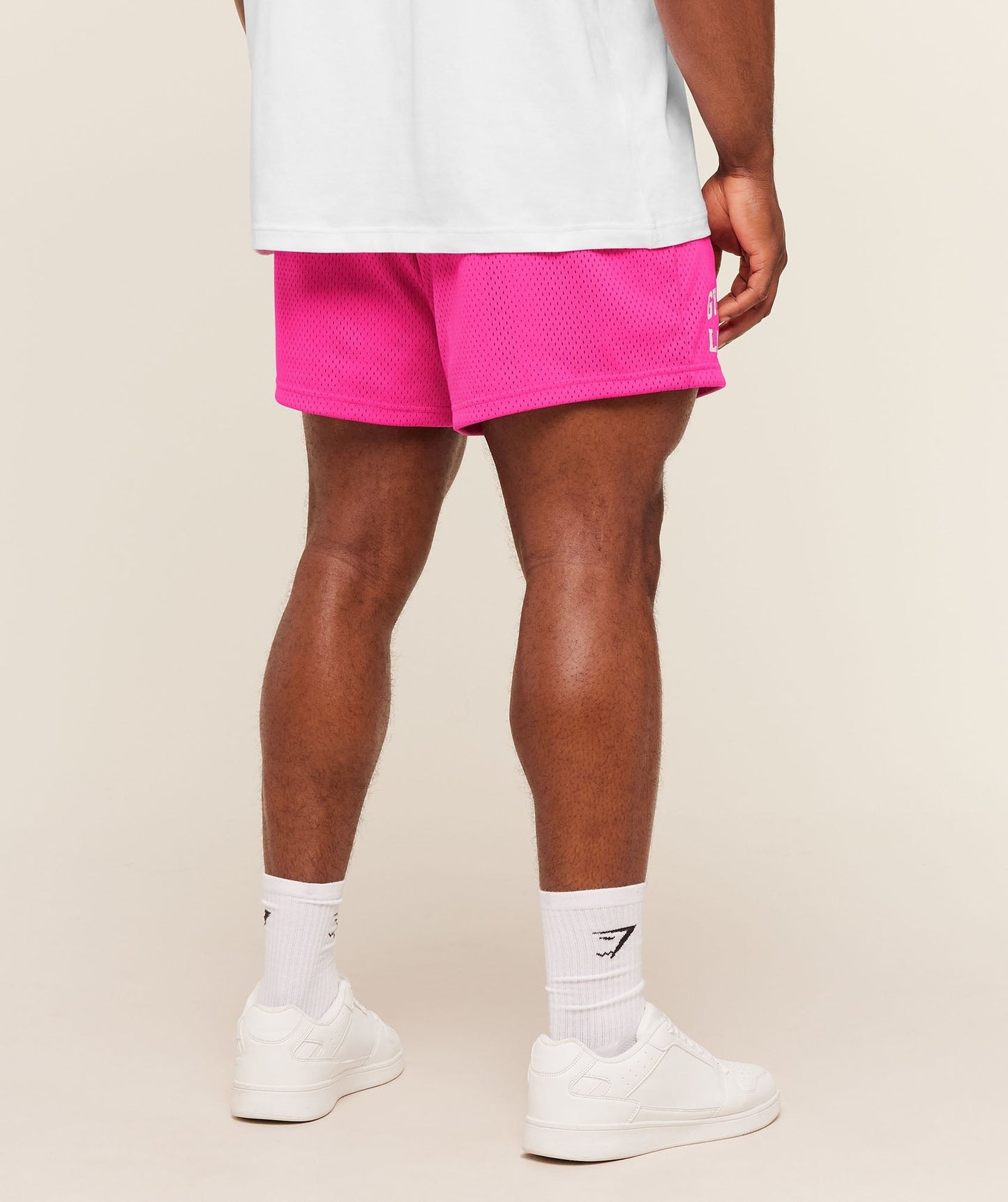 Gymshark Lifting Mesh 5" Shorts - Super-Set Pink