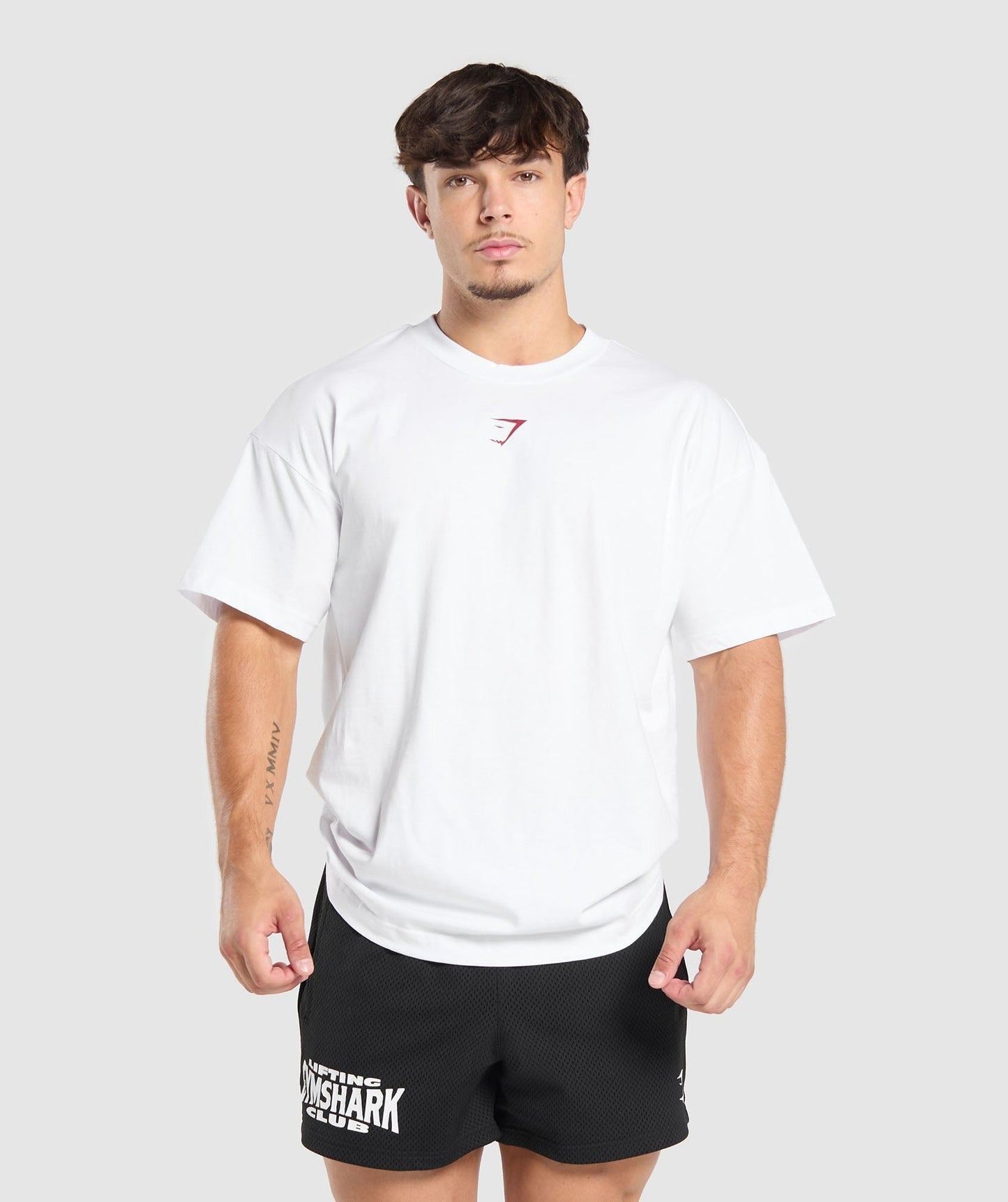 Gymshark Strength Department Graphic T-Shirt - White