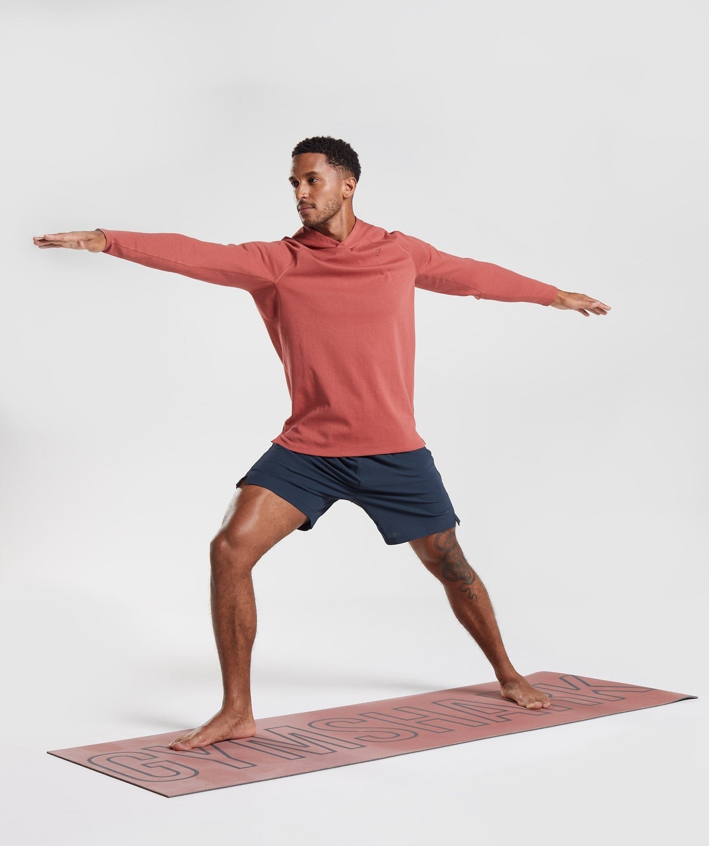 Gymshark Studio Hoodie - Rose Brown