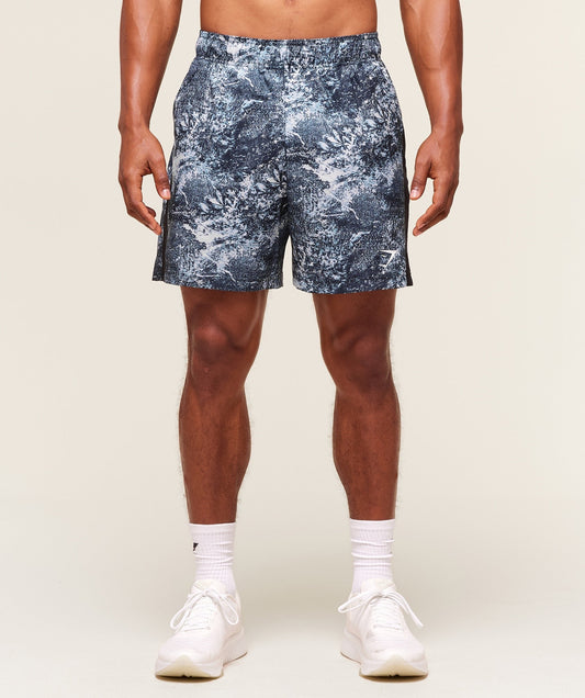 Gymshark Sport 7" Shorts - Smoke Blue/Black