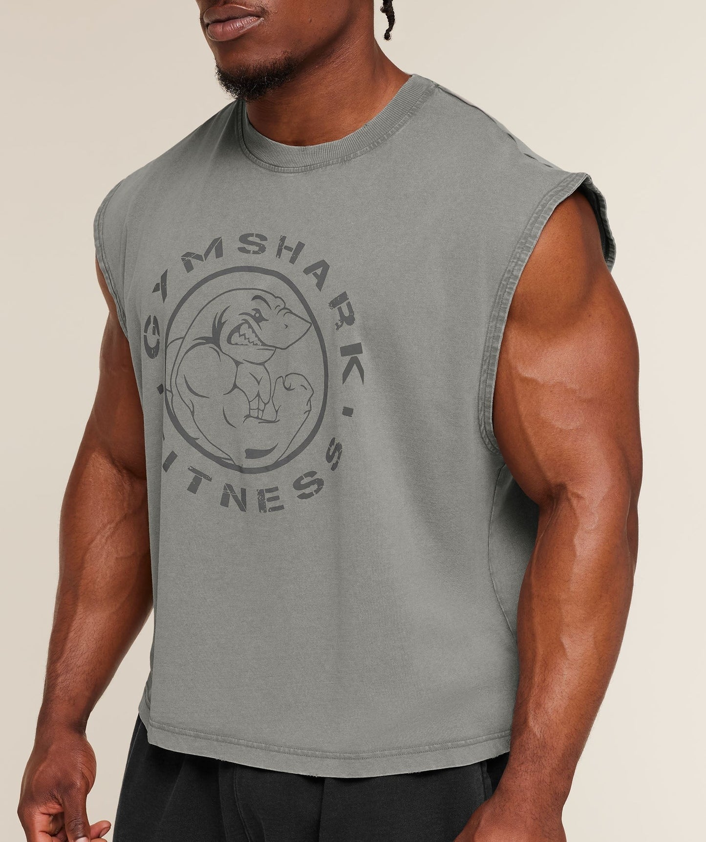 Gymshark Vintage Legacy Tank - Ash Grey