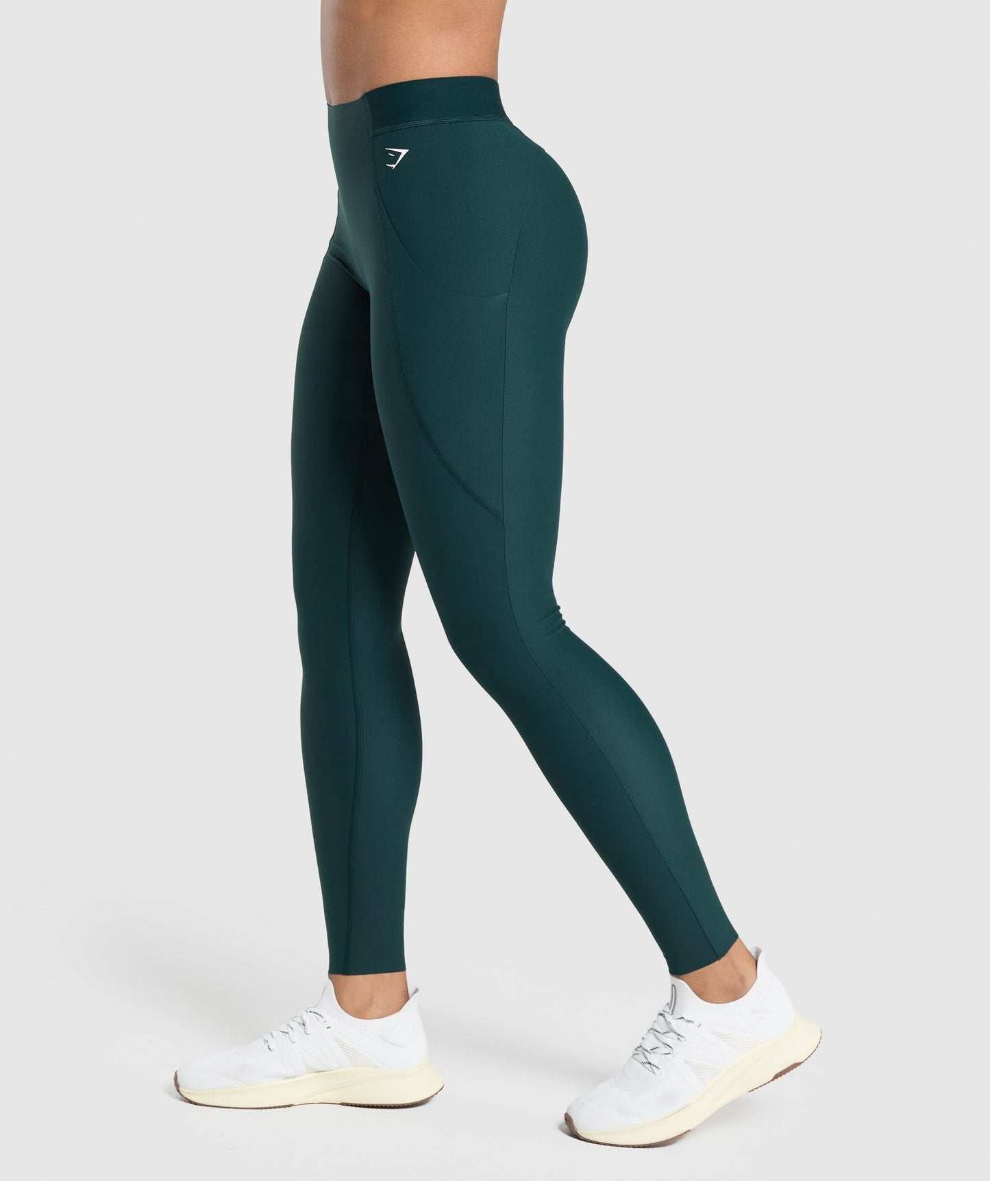 Gymshark Raw Cut Leggings - Strong Teal