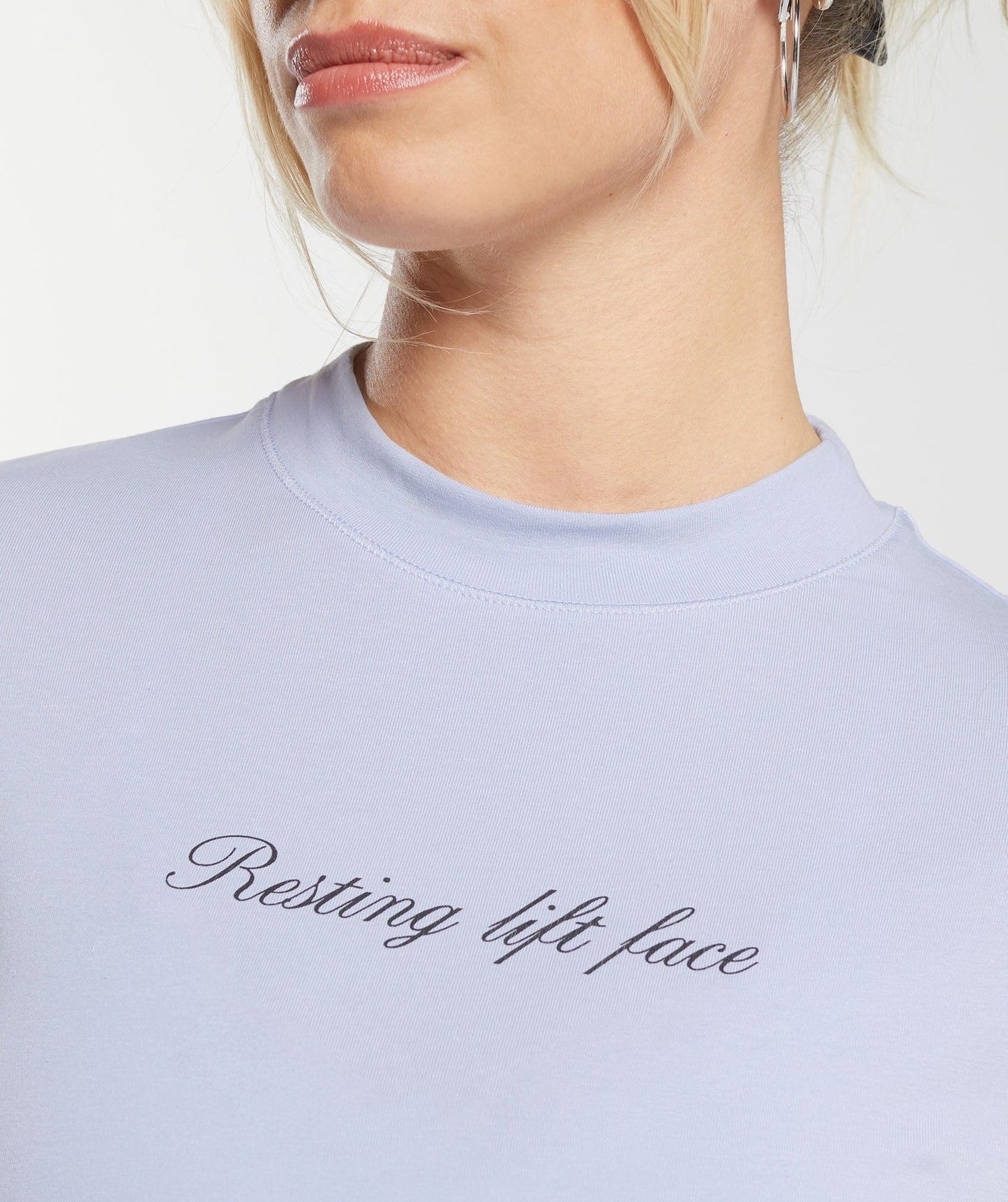 Gymshark Tattoo T-Shirt - Silver Lilac
