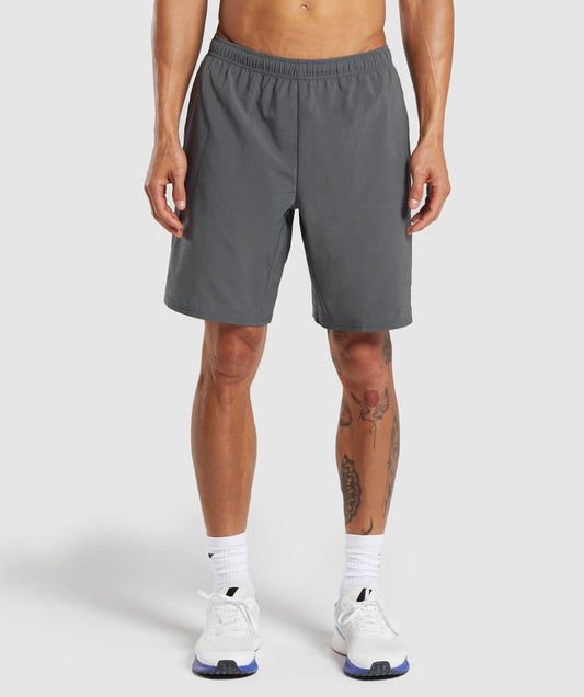 Gymshark Arrival 9" Shorts - Silhouette Grey