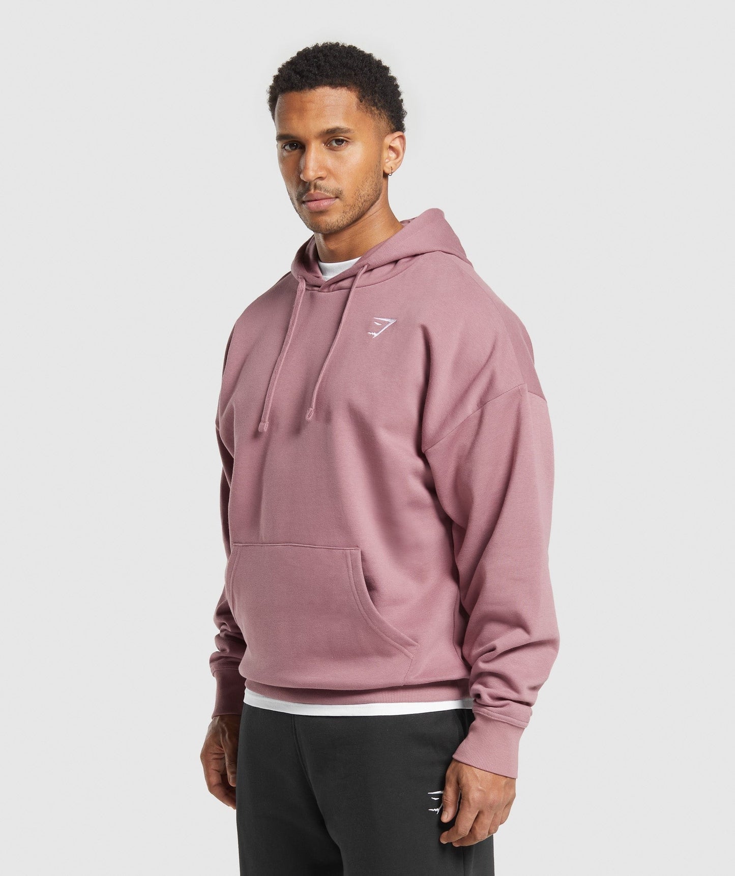 Gymshark Crest Oversized Hoodie - Calm Pink