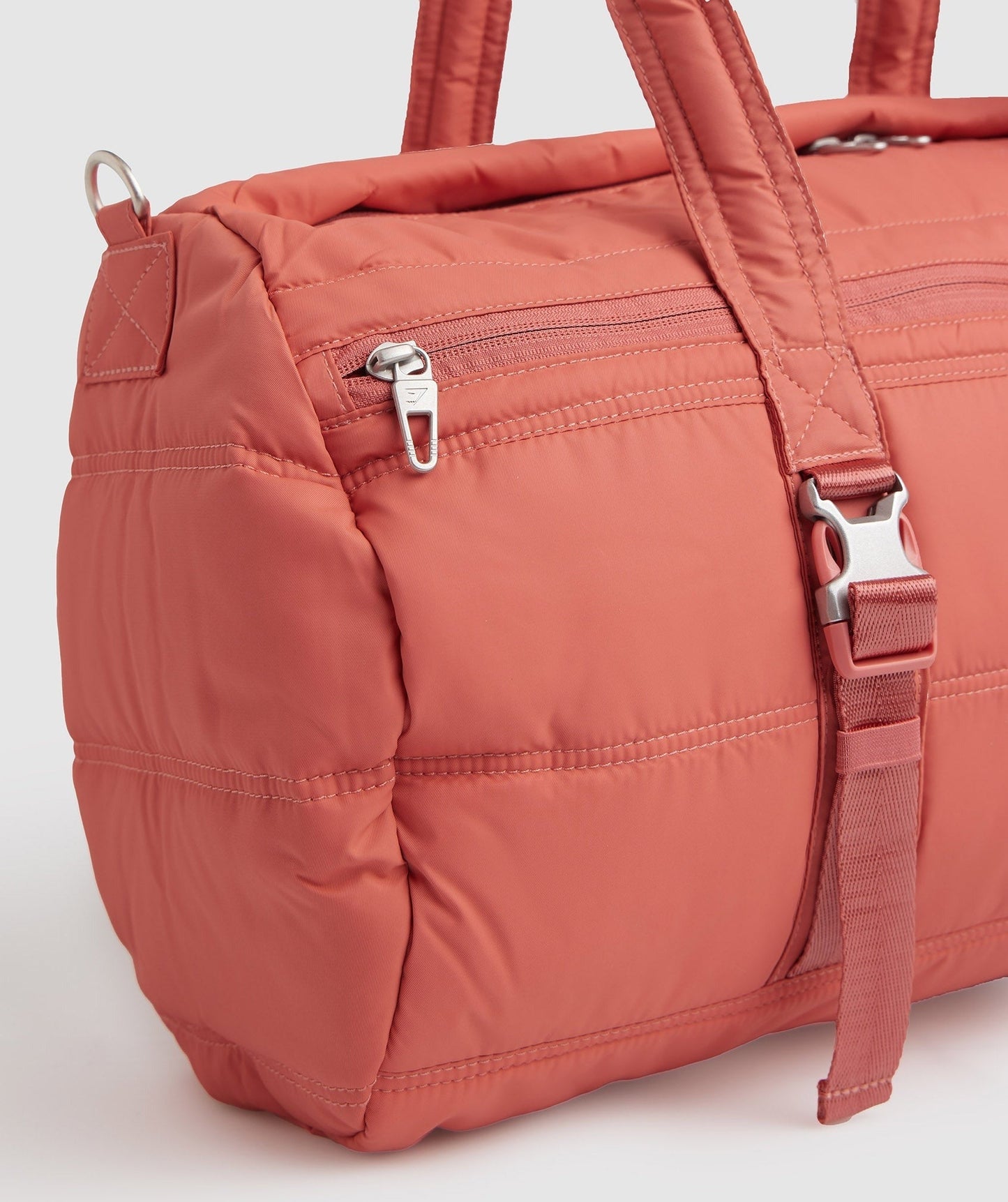 Gymshark Lifestyle Barrel Bag - Terracotta Pink