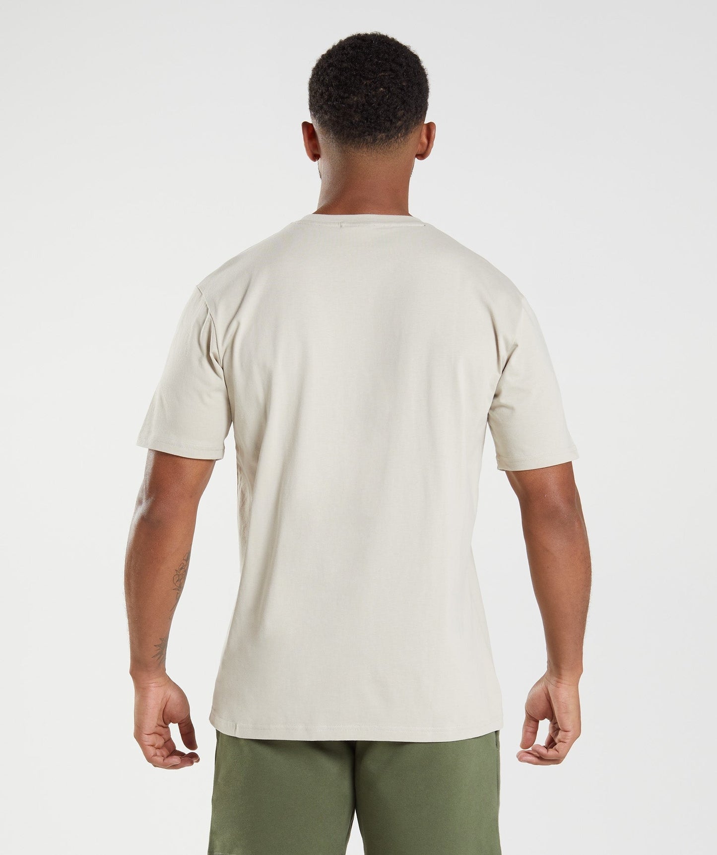 Gymshark Crest T-Shirt - Pebble Grey