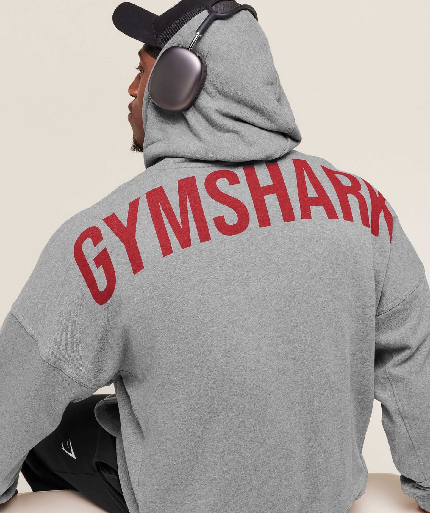 Gymshark Power Zip Up Hoodie - Charcoal Core Marl