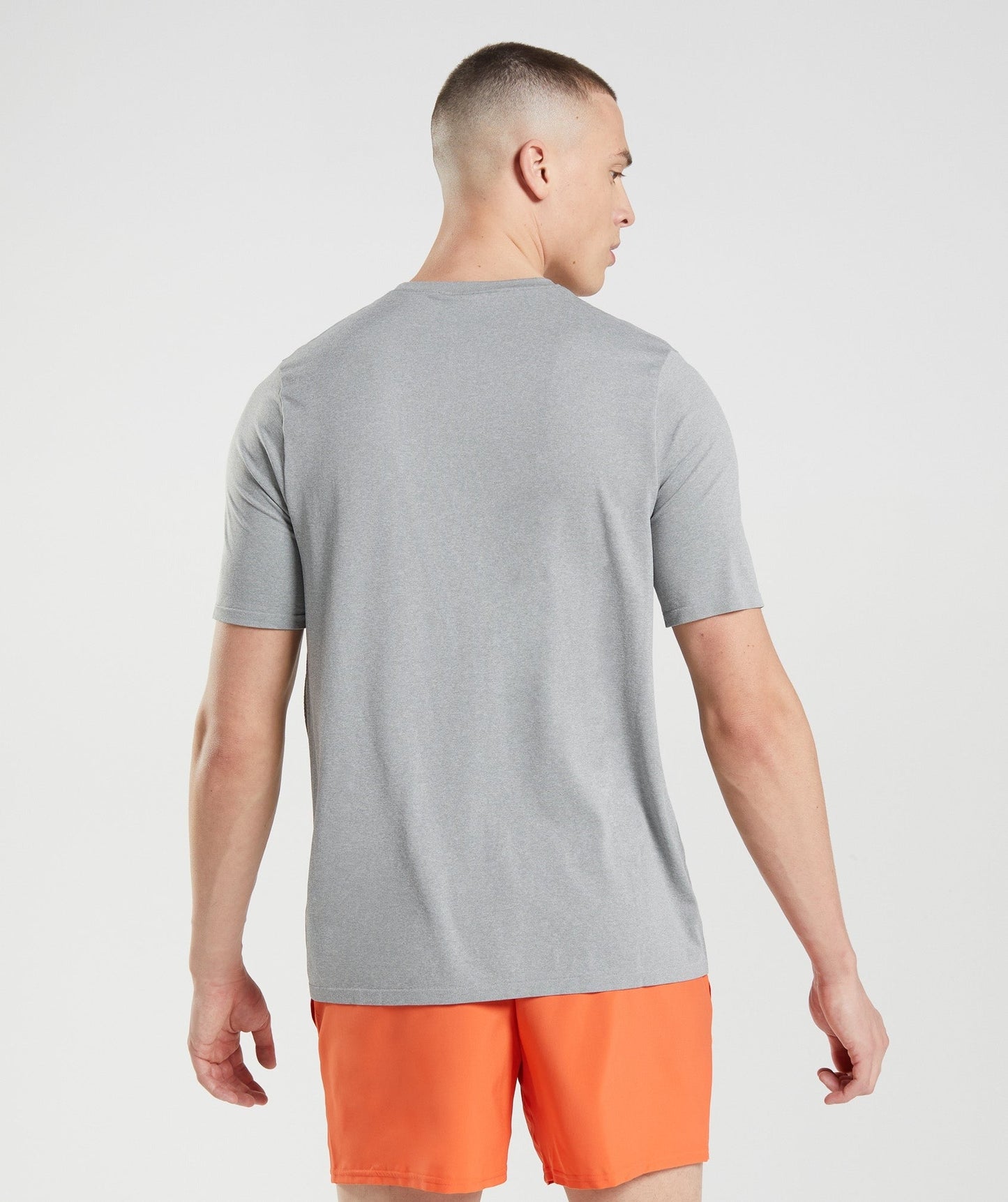 Gymshark Arrival Seamless Short Sleeve T-Shirt - Grey