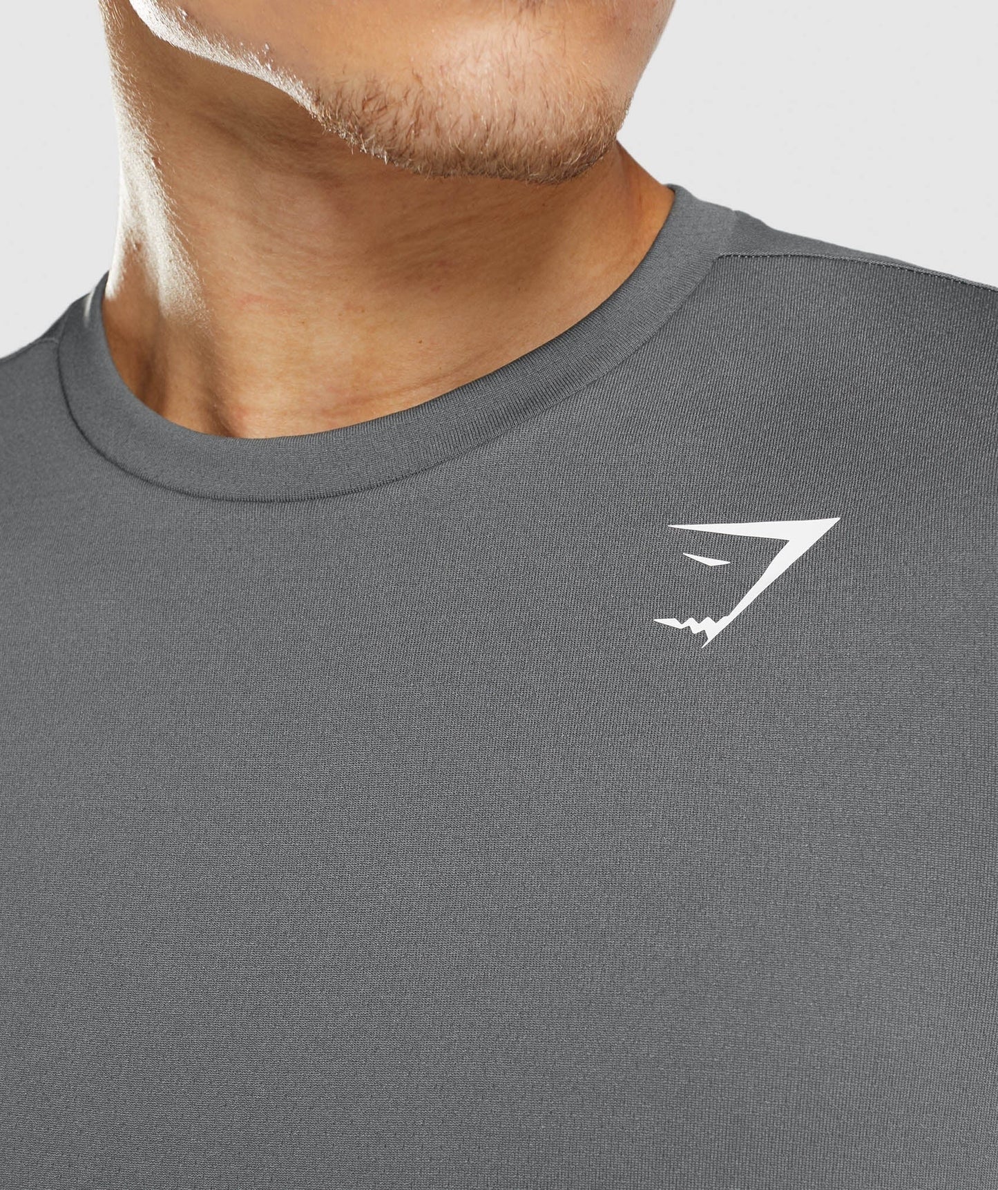 Gymshark Arrival Long Sleeve T-Shirt - Charcoal