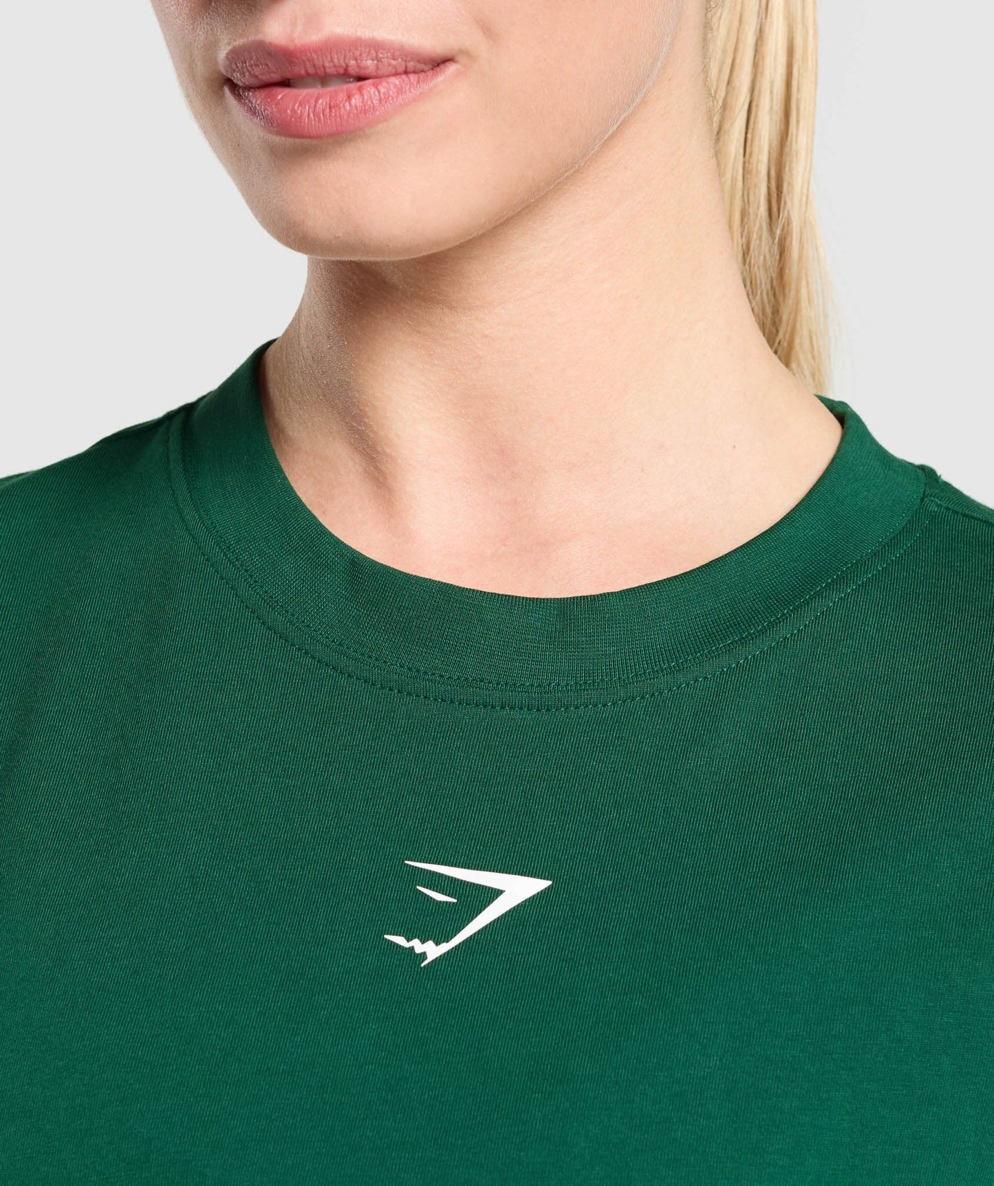 Gymshark Fraction Oversized T-Shirt - Conditioning Green