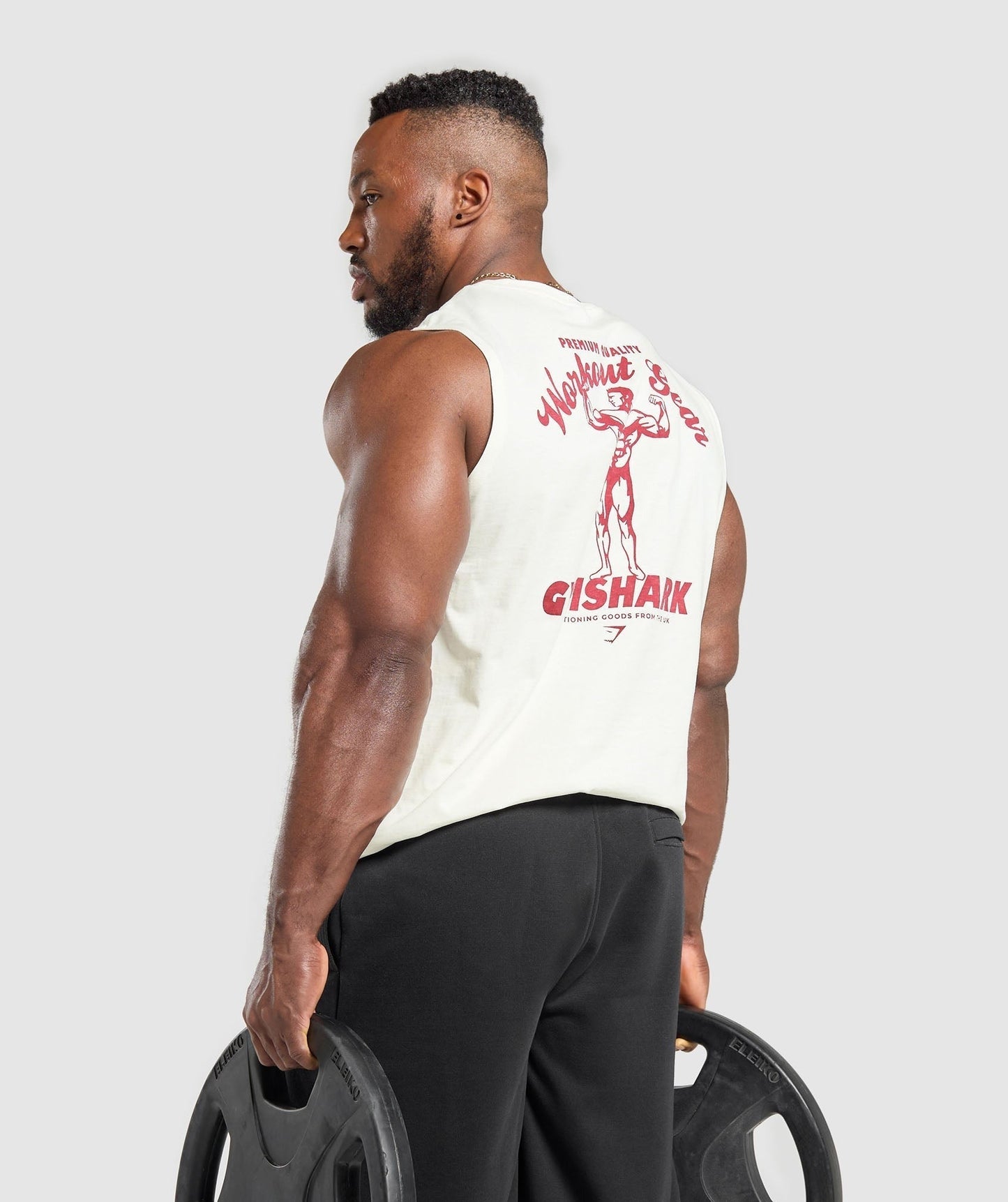 Gymshark Workout Gear Tank - Soft White