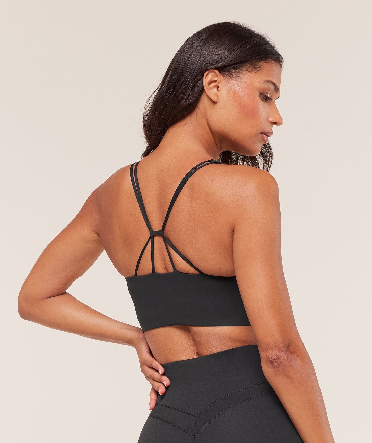 Gymshark Cross Over Sports Bra - Black