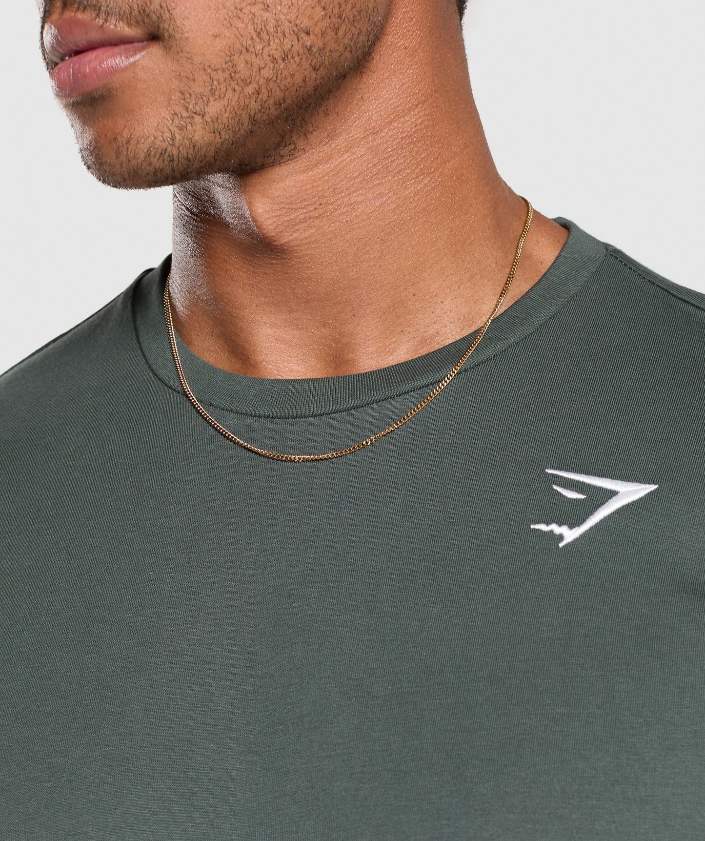 Gymshark Crest T-Shirt - Slate Teal